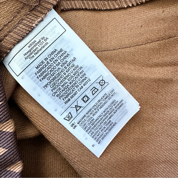 NWT Adidas x Ivy Park Monogram Skirt in Brown Size XS - Picture 9 of 10